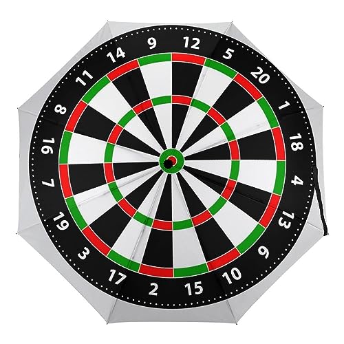 Automatischer Regenschirm Spiel Zielscheibe Dartscheibe Faltbare Regenschirme Leichte Winddichte Regenschirme Tragbare Reiseschirme von ORENZ