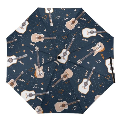 ORENZ Automatischer Regenschirm Gitarre Faltbare Regenschirme Leichte Winddichte Regenschirme Tragbare Reiseschirme ORENZ Automatischer Regenschirm Gitarre Faltbare Regenschirme Leichte Winddichte Regenschirme Tragbare Reiseschirme von ORENZ