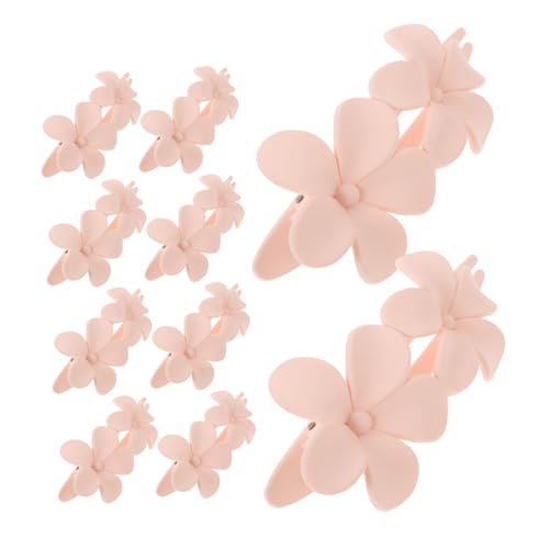 ORFOFE 10 Stück Teiliges Große Matte Blumen haarklammern für Dickes Haar Rutschfeste Dekorative Seiten haarspangen für Damen Stilvolle Styling clips für Alltag und Besondere Anlässe von ORFOFE