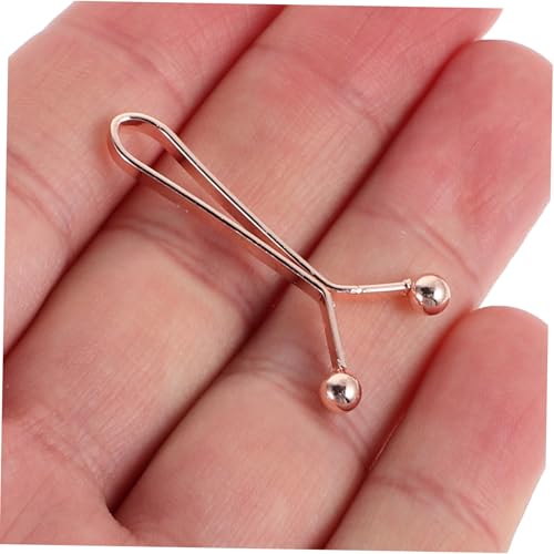 ORFOFE 10 Stück Teiliges Hijab Pin aus Roségoldenem U förmigem Metall mit Sicherem Halt Vielseitig Einsetzbare Schalclips für Frauen Verstellbarer Taillenkürzer und Eleganter Schmuck für von ORFOFE