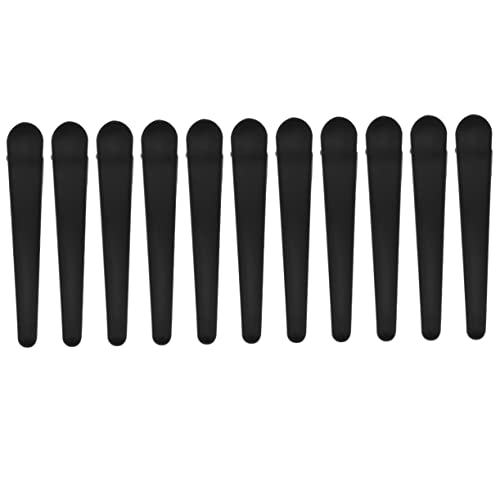 ORFOFE 12 Stück Matte Glänzende Haarklemmen Einfache Styling Clips für Damen Leichte Haarspangen für Dünnes und Dickes Haar Praktische Haarclips für Friseure und Alltag von ORFOFE