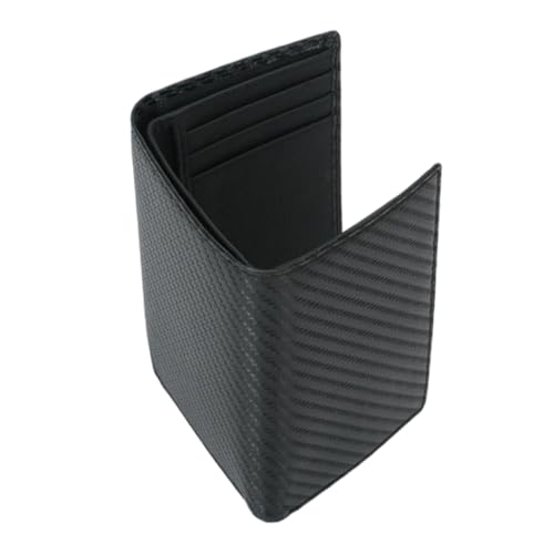 ORFOFE 1Stück Kohlenstofffaser Geldbörse für Herren Multifunktionale Brieftasche mit Großer Kapazität Elegantes Design RFID für Täglichen Gebrauch von ORFOFE