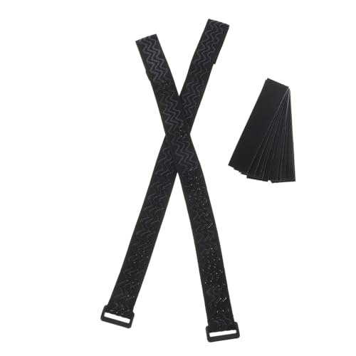 ORFOFE 2 Stück Elastische Stiefelhalter Verstellbare Anti-rutsch-bänder für Damen Überknie-stiefel Fixierband Bequemes und Sicheres Halt für Hohe Stiefel von ORFOFE