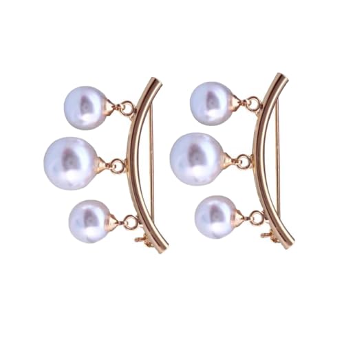 ORFOFE 2 Stück Perlenbrosche aus Modischem Legierungs Kreative Sicherheitsnadeln für Kleidung Vielseitiges Accessoire für Mädchen für Party Geburtstag Weihnachten Schal und Mantelkragen von ORFOFE