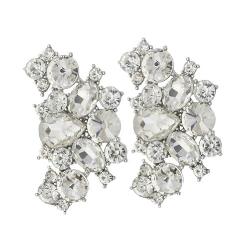 ORFOFE 2 Stück Teiliges Abnehmbare Strass Schuhclips für Pumps Damen Schuhschmuck Modische Schuh accessoires mit Funkelnden Kristallen Elegante Schuhdekoration für Party und Alltag von ORFOFE