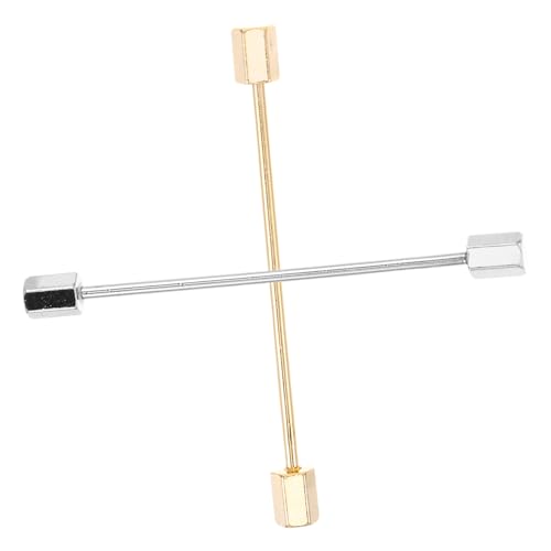 ORFOFE 2 Stück Teiliges Herren Kragenstift aus Metall Elegante Hemdkragen Pins für Anzug Einfach zu Befestigen für Formelle Anlässe Wie Hochzeit Party Geschenkidee für Männer von ORFOFE
