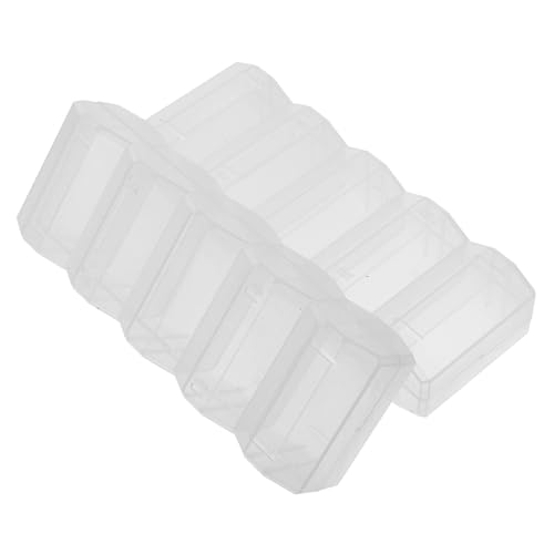 ORFOFE 2 Stück Transparenter Pokerchip Organizer mit Multi Fach Praktischer Kunststoff Aufbewahrungsbox für und Karten Stabiler Chips Halter für Holdem und Vielseitige Nutzung von ORFOFE