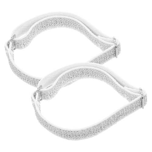 ORFOFE 2 Stück Verstellbare Transparente Fersenriemen für Damen Elastische High Heel Schnürung Komfortable Anti rutsch schuhe Dekorative Hautfreundliche Fersenbänder für Bequemen Halt von ORFOFE