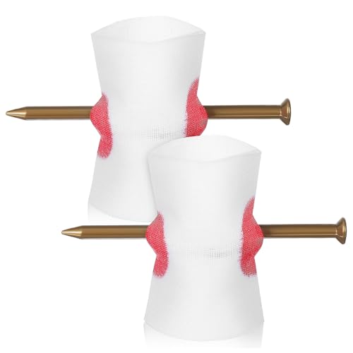 ORFOFE 2 Teiliges Nail Through Finger Realistische Halloween Streich-requisiten mit Realistischer Optik Weiches Kunststoffmaterial Sicher und Komfortabel für Halloween-partys und von ORFOFE