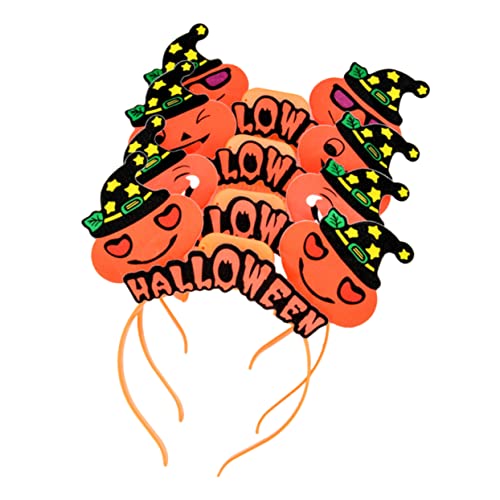 ORFOFE 3stücke Halloween Haarreif Mit Leuchtendem Kürbisdesign Gruselige Kopfbedeckung Für Kostümpartys Festivals Und Fotoshootings Für Erwachsene von ORFOFE