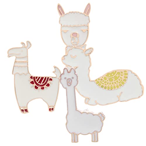 ORFOFE 4 Stück Broschen Cartoon Anstecknadeln Dekorativer Schalclip Tiermotiv Geschenkidee für Freunde und Familie zu Geburtstag Muttertag Weihnachten Ostern von ORFOFE