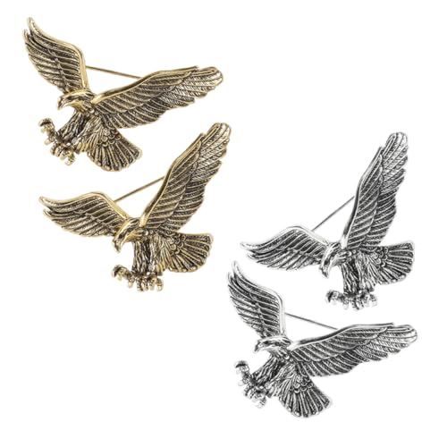 ORFOFE 4 Stück Vintage Brosche aus Eleganter Retro Anstecker für Kleidung Reversnadel für Damen Cardigan und Schal Symbolisiert Stärke und Stilvolles Accessoire für Anzüge ORFOFE 4 Stück Vintage Brosche aus Eleganter Retro Anstecker für Kleidung Reversnadel für Damen Cardigan und Schal Symbolisiert Stärke und Stilvolles Accessoire für Anzüge von ORFOFE