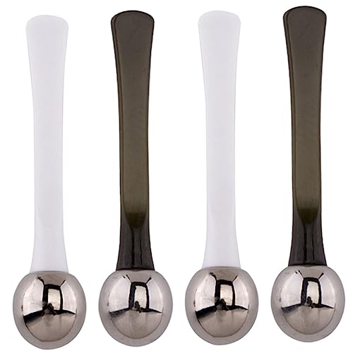ORFOFE 4stücke Augencreme-massagestiele Aus Zinklegierung Gesichtscreme-applikatoren Augencreme-löffel Und Massagestifte Für Make-up-tools von ORFOFE