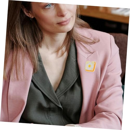 ORFOFE 5 Stück Teiliges Set Niedliche Brooch Pins aus Zinklegierung Cartoon brot designs mit Croissant Sandwich und Keks Leichte Anstecknadeln für Rucksäcke Jacken und Taschen Langlebig ORFOFE 5 Stück Teiliges Set Niedliche Brooch Pins aus Zinklegierung Cartoon brot designs mit Croissant Sandwich und Keks Leichte Anstecknadeln für Rucksäcke Jacken und Taschen Langlebig von ORFOFE
