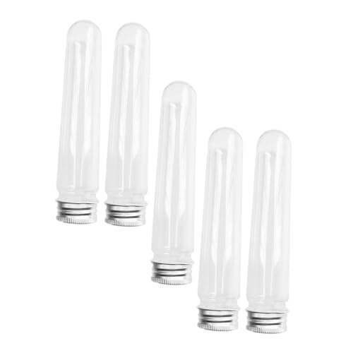 ORFOFE 5 Stück Teiliges Transparentes Kunststoff Schuhband Aufbewahrungsröhrchen mit Deckel Leichter und Tragbarer Schnürsenkel Organizer Praktischer Reisehalter für Verschiedene von ORFOFE