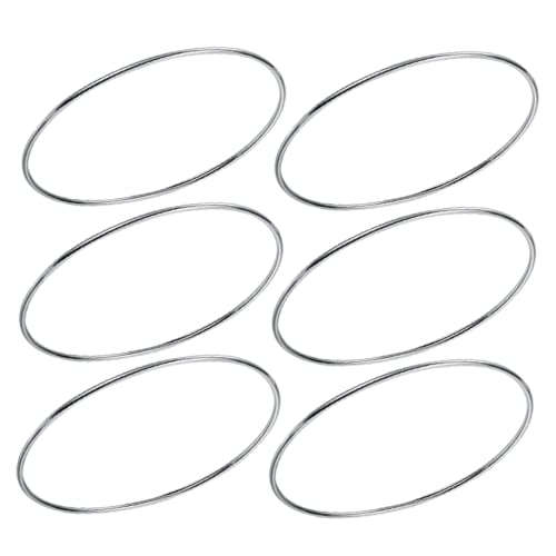 ORFOFE 6 Stück Dünne Silberarmreifen Damen Schlicht Elegant Verstellbar Robust Langlebig Vielseitig Kombinierbar als für Frauen und Mädchen ORFOFE 6 Stück Dünne Silberarmreifen Damen Schlicht Elegant Verstellbar Robust Langlebig Vielseitig Kombinierbar als für Frauen und Mädchen von ORFOFE