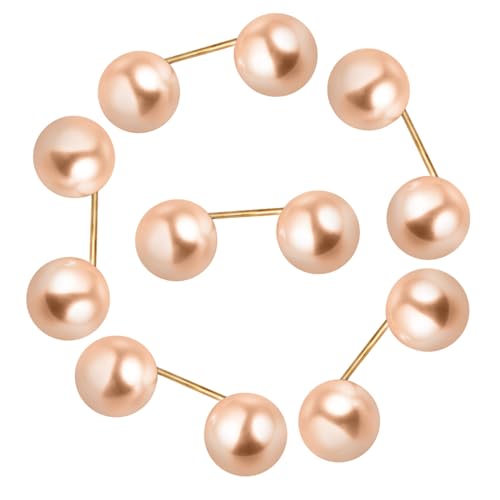 ORFOFE 6 Stück Teiliges Broschen mit Künstlicher Perle aus Legierung Sichere Anstecknadeln für Kragen Schal und Kleid Emptied Corsage Clips für Damen Vielseitig und Langlebig von ORFOFE