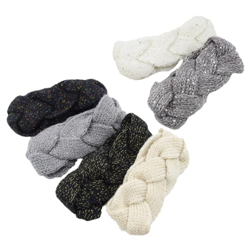 ORFOFE 6 Stück Warmer Damen Elastisch Vielseitig als Ohrwärmer und Halstuch Modisch für Winter Angenehm und Kopfschmerzfrei Passend für Frauen und Mädchen von ORFOFE