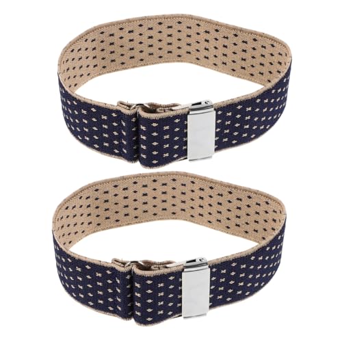 ORFOFE Antirutsch Ärmelhalter Hemdhalter Unisex Elastisch Stretch Ärmelmanschetten für Herren Damen Shirt Ärmel Fixierung für Arbeit und Freizeit von ORFOFE