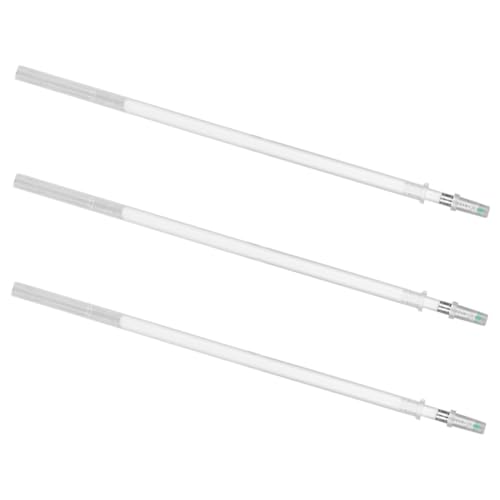 ORFOFE 3-teiliger Augenbrauen-microblading-stift 1 Mm Einzelspitze Präzisions-augenbrauenstift Weiß Für Make-up-mapping von ORFOFE