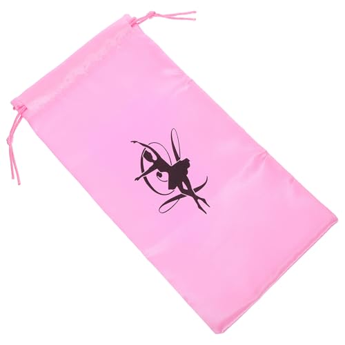 ORFOFE Baletttasche Aus Canvas Für Ballettschuhe Tragbare Tanzschuhtasche Mit Kordelzug Für Mädchen Organizer Für Ballettschuhe Wasserabweisende Schuhtasche Für Täglichen Gebrauch von ORFOFE