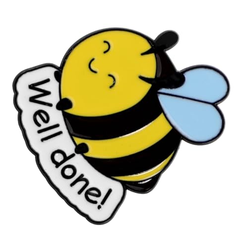 ORFOFE Bienenbrosche für Damen Metallrobust Kleine Leichte Anstecknadel mit Niedlichem Bienendesign Modisches Accessoire für Kleidung Rucksäcke und Taschen Stilvoller Bienenschmuck von ORFOFE