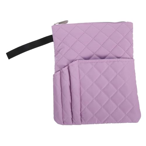 ORFOFE Book Sleeve mit Reißverschluss Gepolsterte Buchhülle aus Robustem Waschbare Aufbewahrungstasche mit Stiftfach für Bücher Tablets und Schreibwaren Leicht und Vielseitig für Schüler von ORFOFE