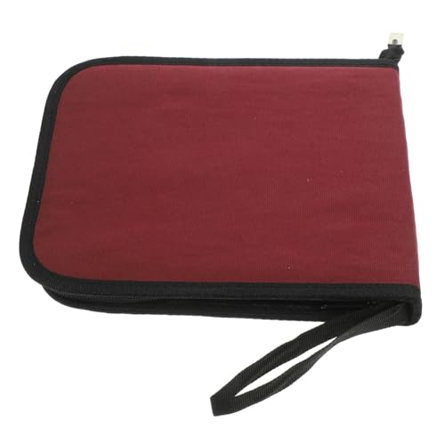 ORFOFE Canvas Federmäppchen Fächer Faltbare Bleistifttasche mit Großer Kapazität Langlebige Zeichnung Stifte Aufbewahrungstasche Praktisch und Tragbar für Künstler und Schüler von ORFOFE