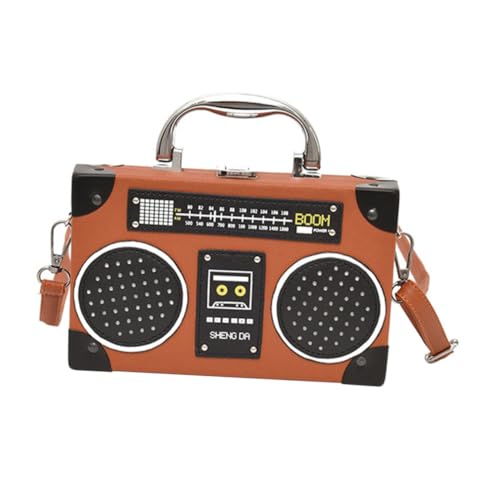 ORFOFE Damen Crossbody Bag Schultertasche Modisch Lässig Braun Medium Tasche für Alltag Dating Arbeit Schule Camp von ORFOFE