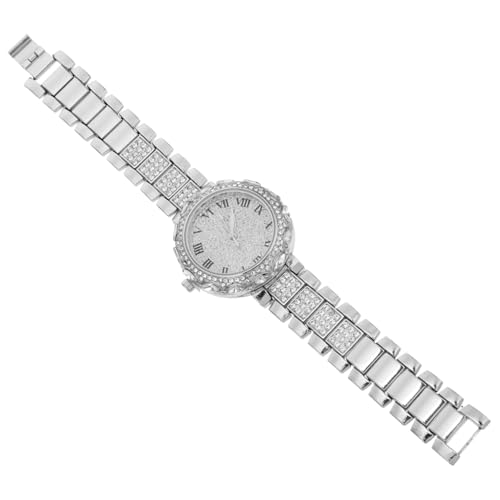 ORFOFE Damenarmbanduhr mit Funkelnden Kristallen Silbernes Gehäuse Elegante Damenuhr mit Dekorativem Design Leicht und Modisch für Alltag und Geschenk Stilvolle Frauenarmbanduhr ORFOFE Damenarmbanduhr mit Funkelnden Kristallen Silbernes Gehäuse Elegante Damenuhr mit Dekorativem Design Leicht und Modisch für Alltag und Geschenk Stilvolle Frauenarmbanduhr von ORFOFE
