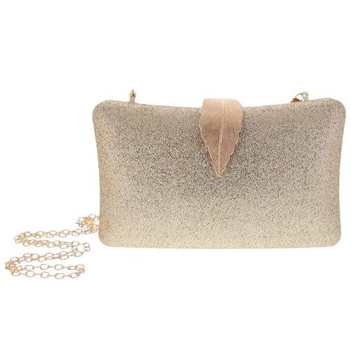 ORFOFE Elegante Damen Abendtasche mit Glitzer Paillettenbesatz Kleine Clutch Handtasche für Hochzeit Party Ball Modische Umhängetasche mit Feiner Verarbeitung für Zufällige Farbe von ORFOFE