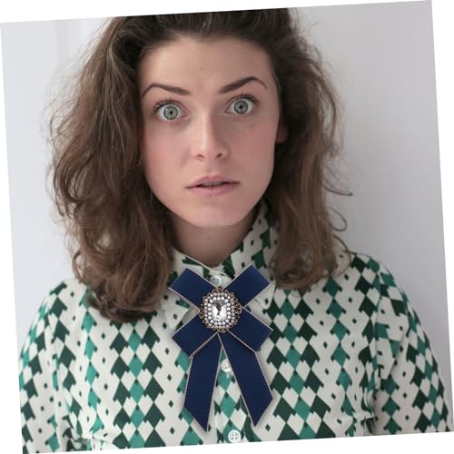 ORFOFE Elegante Retro Schleifen brosche mit Funkelnden Strasssteinen Leichte Anstecknadel für Kleidung Stilvolles Accessoire für Damen bei Formellen Anlässen Hochzeit und Party Geeignet ORFOFE Elegante Retro Schleifen brosche mit Funkelnden Strasssteinen Leichte Anstecknadel für Kleidung Stilvolles Accessoire für Damen bei Formellen Anlässen Hochzeit und Party Geeignet von ORFOFE