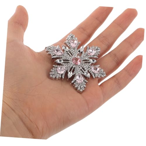ORFOFE Elegante Weihnachtsbrosche Schneeflocke mit Funkelnden Strasssteinen Leichter Ansteckpin für Jacken Pullover Vielseitig Tragbar für Damen und Herren Festlicher Modeschmuck für ORFOFE Elegante Weihnachtsbrosche Schneeflocke mit Funkelnden Strasssteinen Leichter Ansteckpin für Jacken Pullover Vielseitig Tragbar für Damen und Herren Festlicher Modeschmuck für von ORFOFE