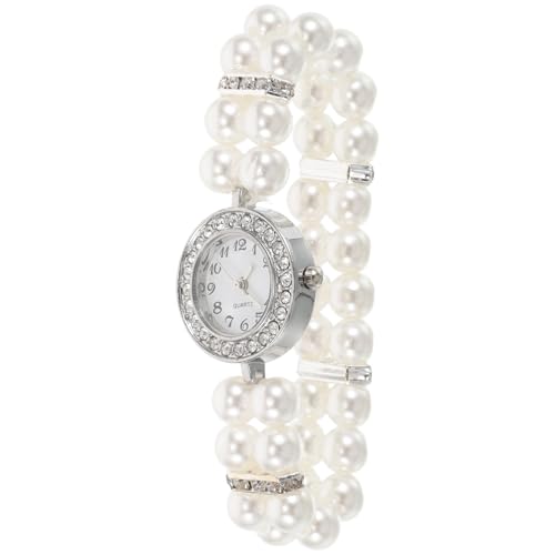 ORFOFE Elegantes Damen Armband mit Doppelseitigen Perlen und Funkelnden Strasssteinen Modisches Schmuckstück für Frauen Vielseitiges Accessoire und Geschenk für Besondere Anlässe von ORFOFE