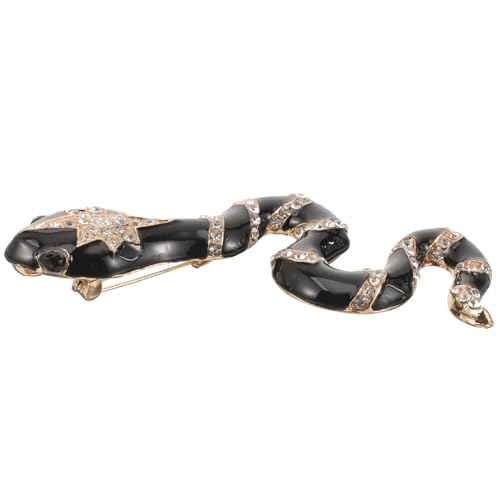 ORFOFE Exklusive Schlangen brosche aus Robustem Kreativer Tier anstecker für Kleidung Rucksack Hut und Schal Modisches Accessoire für Damen und Herren Einzigartiges Geschenk von ORFOFE