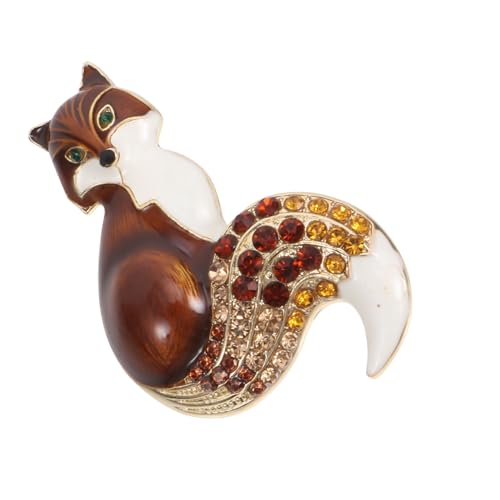 ORFOFE Fox Brosche Vintage Retro Stil Legierung Anstecknadel für Kleidung Damen Schmuck Accessoire für Party Alltag ORFOFE Fox Brosche Vintage Retro Stil Legierung Anstecknadel für Kleidung Damen Schmuck Accessoire für Party Alltag von ORFOFE
