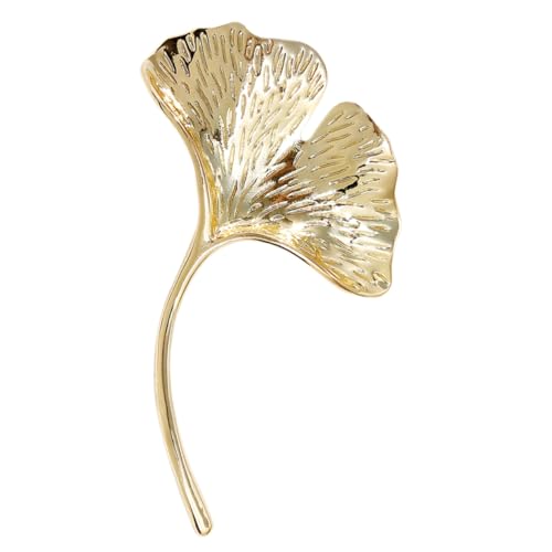 ORFOFE Ginkgo Brosche Damen Legierung Anstecknadel Kleidung Dekoration Vintage Stil Langlebig Leichter Schal Pin für Kleidung und Taschen ORFOFE Ginkgo Brosche Damen Legierung Anstecknadel Kleidung Dekoration Vintage Stil Langlebig Leichter Schal Pin für Kleidung und Taschen von ORFOFE