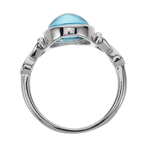 ORFOFE Glasring Damenring Minimalist Statement Ring Hochzeit Verlobung Schmuck Modisch Robust und ORFOFE Glasring Damenring Minimalist Statement Ring Hochzeit Verlobung Schmuck Modisch Robust und von ORFOFE