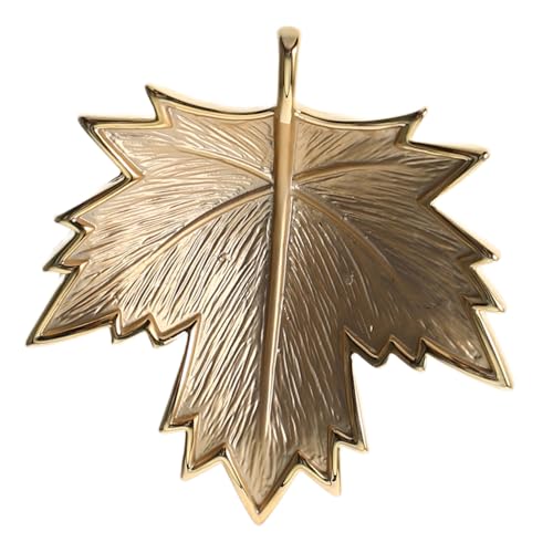 ORFOFE Goldene Damen Brosche Herbst-Anstecknadel mit Mattem Emaille-finish Leichte Elegante Ahornblatt Anstecknadel für Thanksgiving Hochzeiten Mäntel Kleider Rucksäcke und Festliche von ORFOFE