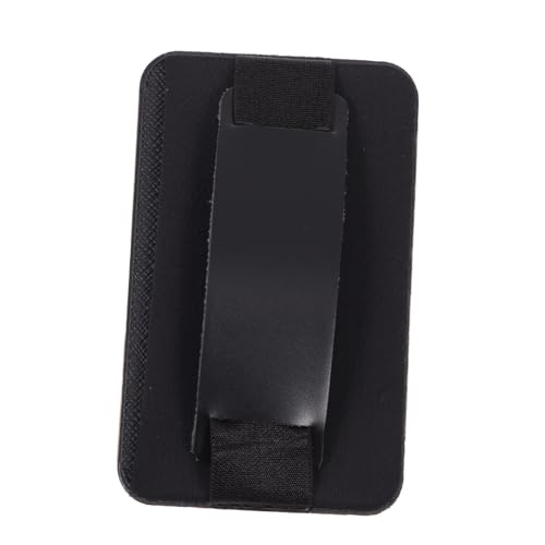 ORFOFE Handy Rücken Aufkleber Kartenhalter Selbstklebend Kreditkarten Etui Tasche Schwarz für Bus Bankkarten Praktisch Tragbar und Strapazierfähig von ORFOFE