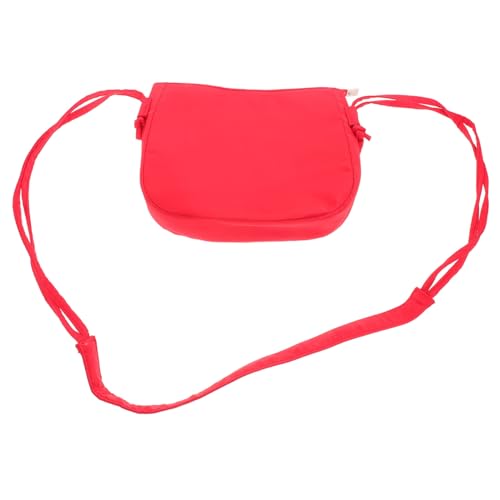 ORFOFE Kleine Damen Umhängetasche mit Verstellbarem Schultergurt Nylon Polyester Modische Schleifen detail Vielseitig Tragbar als Crossbody oder Handtasche Eleganter Look für Freizeit von ORFOFE