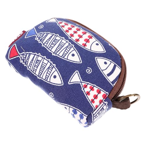 ORFOFE Kleine Japanische Münzbörse mit Niedlichem Muschel Muster Kompakter Geldbeutel für Münzen Praktische Aufbewahrung für Schlüssel und Kleingeld Modischer Coin Purse Organizer von ORFOFE