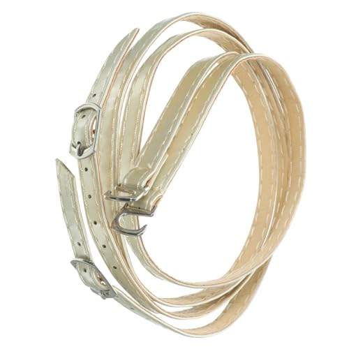 ORFOFE Kunstleder High Heel Schnürsenkel Drop Cross Schuhriemen Damen Rutschfest Abnehmbar von ORFOFE