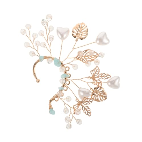 ORFOFE Leichte Ohrklemmen Elfenohren Ohrschmuck Damen Elegant Handgefertigt Ohrklemme Schmuck Geschenk für Geburtstag und Festlichkeiten von ORFOFE