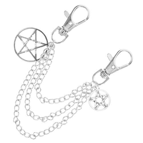 ORFOFE Metall Schuhkette Schuhanhänger Legierung Schuhdekoration Sternform Schuhketten für Sneaker Stiefel Sport und Freizeitschuhe Damen Herren von ORFOFE