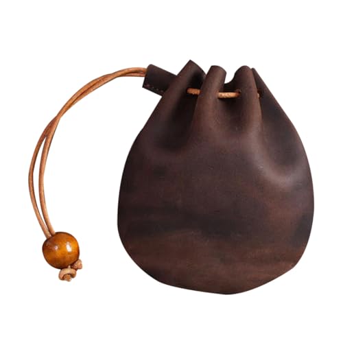 ORFOFE Mini Geldbörse Kleingeld Portemonnaie Vintage Münzbeutel Multifunktional Kleine Umhängetasche für Alltag Büro Reise von ORFOFE