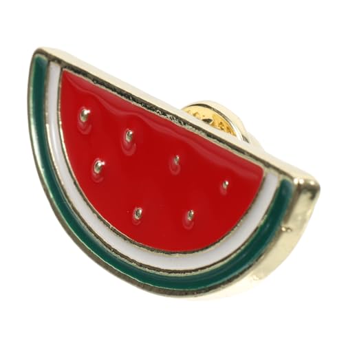 ORFOFE Modische Wassermelonen brosche Leichtes Design Verspieltes Schmuckstück für Cardigans Schals und Taschen Damen Anstecknadel Individuelles Accessoire für Stilbewusste Frauen von ORFOFE