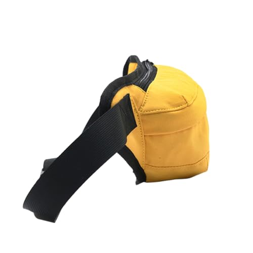 ORFOFE Multifunktionale Damen Bauchtasche Gelb Sportliche Schultertasche Verstellbarer Gurt Leicht Langlebig Für Outdoor Wandern Reisen Fitness von ORFOFE