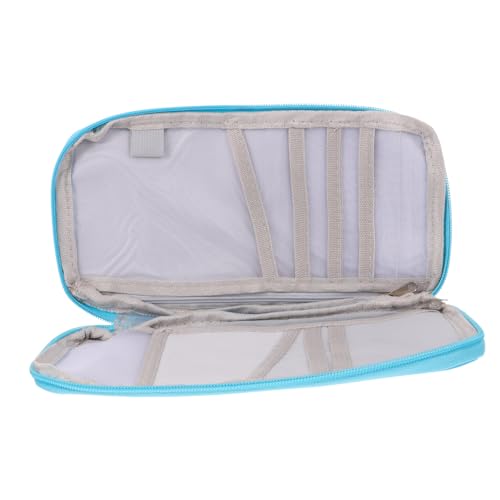 ORFOFE Multifunktionaler Dokumentenhalter Reiseetui aus Robustem Canvas Kleines Portemonnaie mit Reißverschluss für Reisepass Kreditkarten und Bargeld Unisex in Dunkel ORFOFE Multifunktionaler Dokumentenhalter Reiseetui aus Robustem Canvas Kleines Portemonnaie mit Reißverschluss für Reisepass Kreditkarten und Bargeld Unisex in Dunkel von ORFOFE