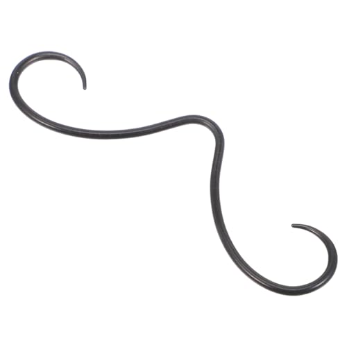 ORFOFE Nasenring für Septum Piercing Modischer Nasenschmuck für Damen und Herren Langlebig Rostfrei Einfach zu Tragen und Schwarz von ORFOFE